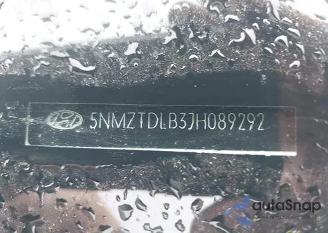 2018 Hyundai Santa Fe Sport 2.4L from USA, damaged, VIN 5NMZTDLB3JH089292